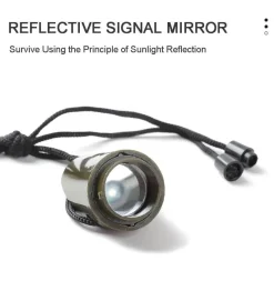 The Outdoor Vault Camping-Werkzeuge|Heimwerkzeuge-7-in-1-Überlebenswerkzeug – Tragbare Camping-Mehrzweckausrüstung