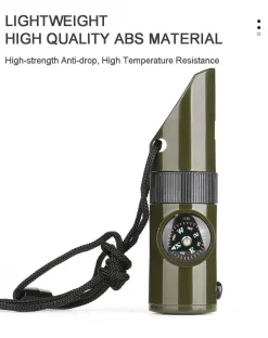 The Outdoor Vault Camping-Werkzeuge|Heimwerkzeuge-7-in-1-Überlebenswerkzeug – Tragbare Camping-Mehrzweckausrüstung