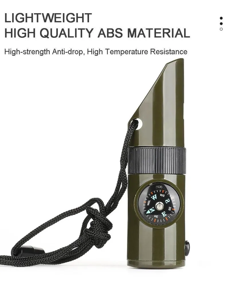 The Outdoor Vault Camping-Werkzeuge|Heimwerkzeuge-7-in-1-Überlebenswerkzeug – Tragbare Camping-Mehrzweckausrüstung