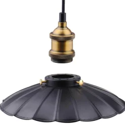 Comfort u0026 Style Beleuchtung-Industrial Hanging Lamp - Vintage Loft Iron Light Fixture