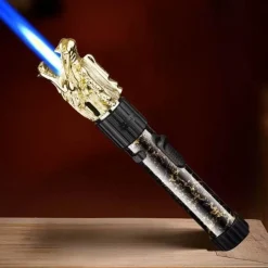 Cozy Living Camping-Werkzeuge|Camping Im Freien-Inferno Dragon Flame Feuerzeug – verstellbare, winddichte Fackel