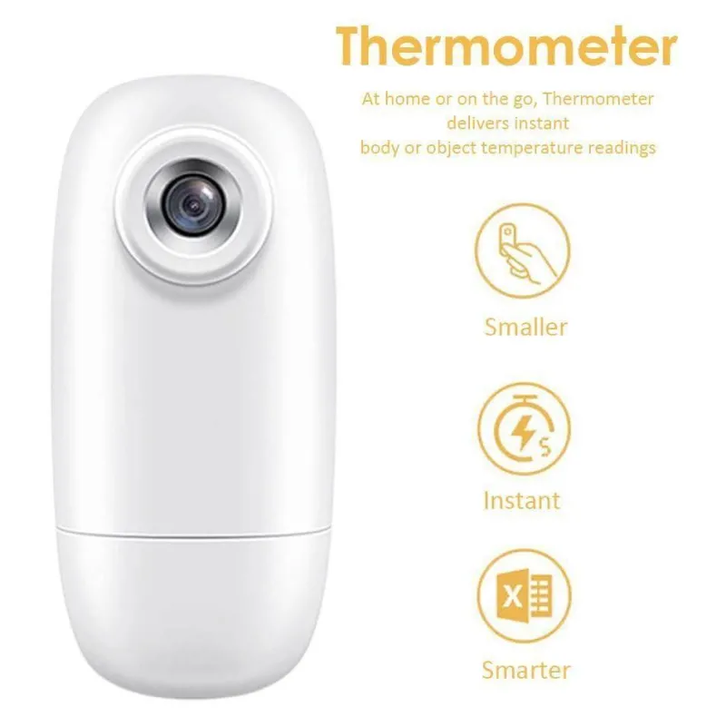 Kinder The Decor Haven Kinderwagen & Zubehör-Infrarot-Stirnthermometer – Tragbarer digitaler Temperaturscanner