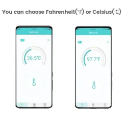 Kinder The Decor Haven Kinderwagen & Zubehör-Infrarot-Stirnthermometer – Tragbarer digitaler Temperaturscanner