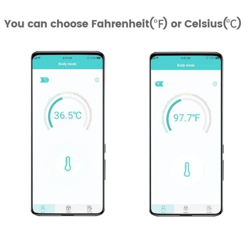 Kinder The Decor Haven Kinderwagen & Zubehör-Infrarot-Stirnthermometer – Tragbarer digitaler Temperaturscanner