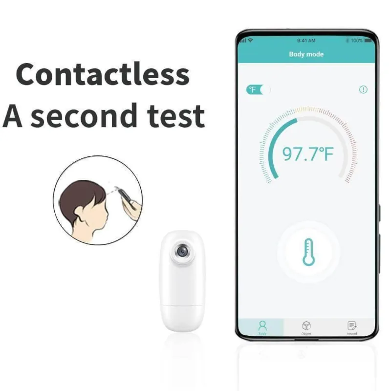 Kinder The Decor Haven Kinderwagen & Zubehör-Infrarot-Stirnthermometer – Tragbarer digitaler Temperaturscanner