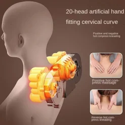 Tranquil Touch Massageprodukte|Gesundheits-Gadgets-Infrarot-Vibrationsmassagematratze – Ganzkörper-Entspannungssystem