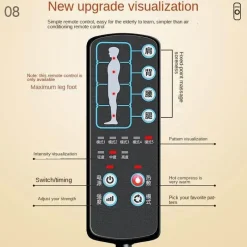 Tranquil Touch Massageprodukte|Gesundheits-Gadgets-Infrarot-Vibrationsmassagematratze – Ganzkörper-Entspannungssystem