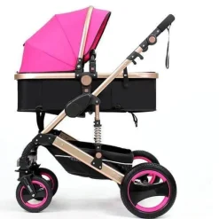 Kinder The Decor Haven Kinderwagen & Zubehör-3-in-1-Kinderwagen – Modernes, multifunktionales Hochlandschaftsdesign