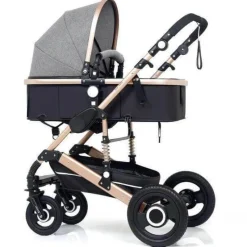 Kinder The Decor Haven Kinderwagen & Zubehör-3-in-1-Kinderwagen – Modernes, multifunktionales Hochlandschaftsdesign