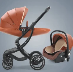 Kinder The Decor Haven Kinderwagen & Zubehör-3-in-1-Kinderwagen im futuristischen Stil – vielseitiges Reisesystem