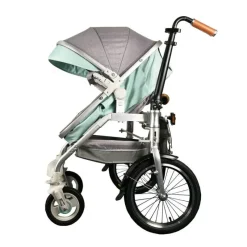 Kinder Wilderness Haven Kinderwagen & Zubehör|Outdoor-Artikel-2-in-1-Kinderwagenfahrrad - Umbaubares Lastenfahrrad