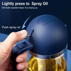 The Culinary Kit Küche & Esszimmer-2-in-1-Ölsprühspender - Sprühflasche mit Speiseöl-Infuser