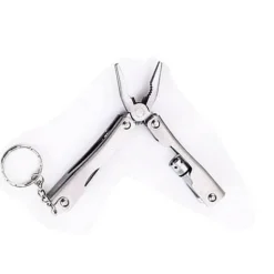 The Outdoor Vault Camping-Werkzeuge|Outdoor-Artikel-9-in-1-Multitool aus Aluminium mit Schlüsselanhänger – kompaktes, tragbares Entdeckerwerkzeug