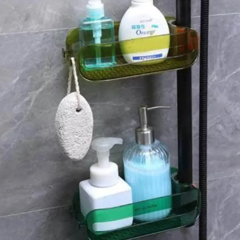 Space Savvy Küche & Esszimmer-2-in-1-Schwammhalter, Spülbecken-Organizer