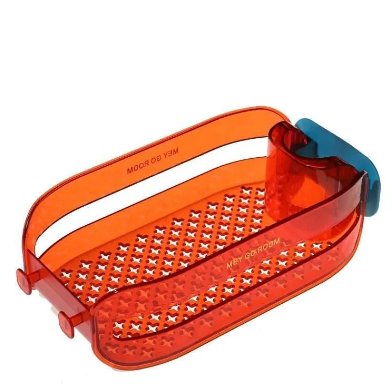 Space Savvy Küche & Esszimmer-2-in-1-Schwammhalter, Spülbecken-Organizer