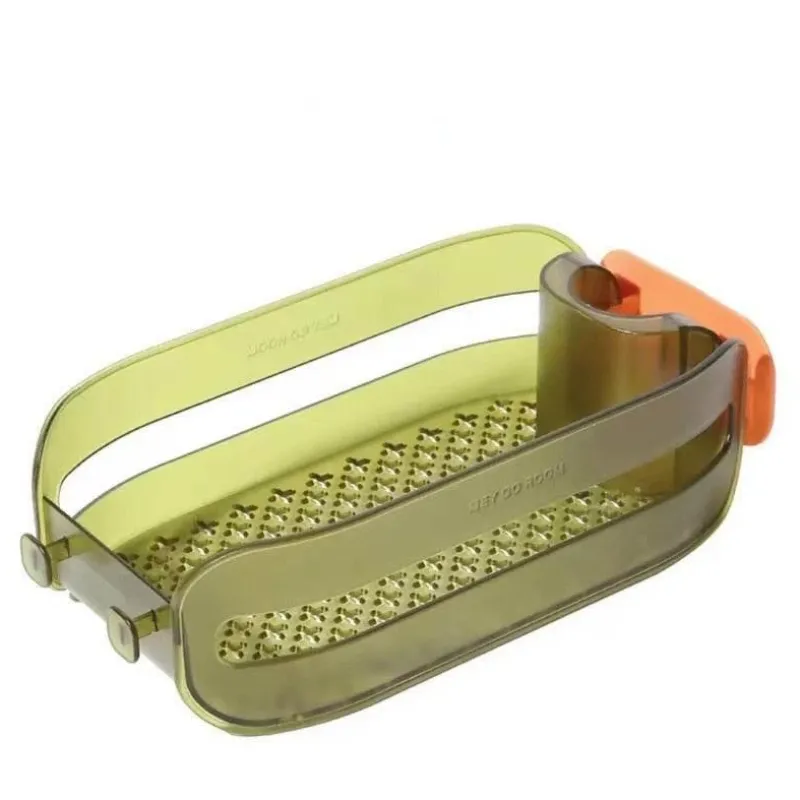 Space Savvy Küche & Esszimmer-2-in-1-Schwammhalter, Spülbecken-Organizer