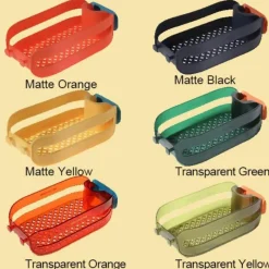 Space Savvy Küche & Esszimmer-2-in-1-Schwammhalter, Spülbecken-Organizer