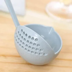 The Culinary Kit Küche & Esszimmer-2-in-1-Suppenlöffel – vielseitiges Küchenutensil