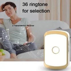 Comfort u0026 Style Gadgets Für Zuhause-Intelligente kabellose Türklingel mit Touch-Taste – WLAN-aktiviertes Klingeln
