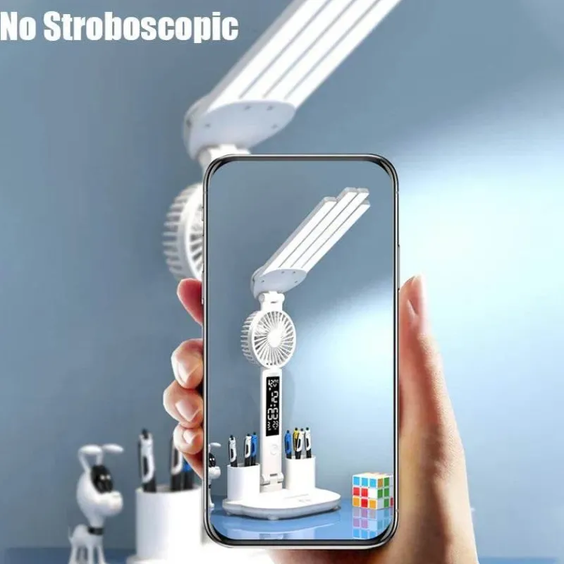 The Decor Haven Gadgets Für Zuhause-Intelligente multifunktionale Tischlampe – 3-in-1-Design mit vier Köpfen