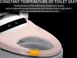 Tranquil Waters Badezimmer-Intelligente selbstreinigende Toilette – elegantes futuristisches Design