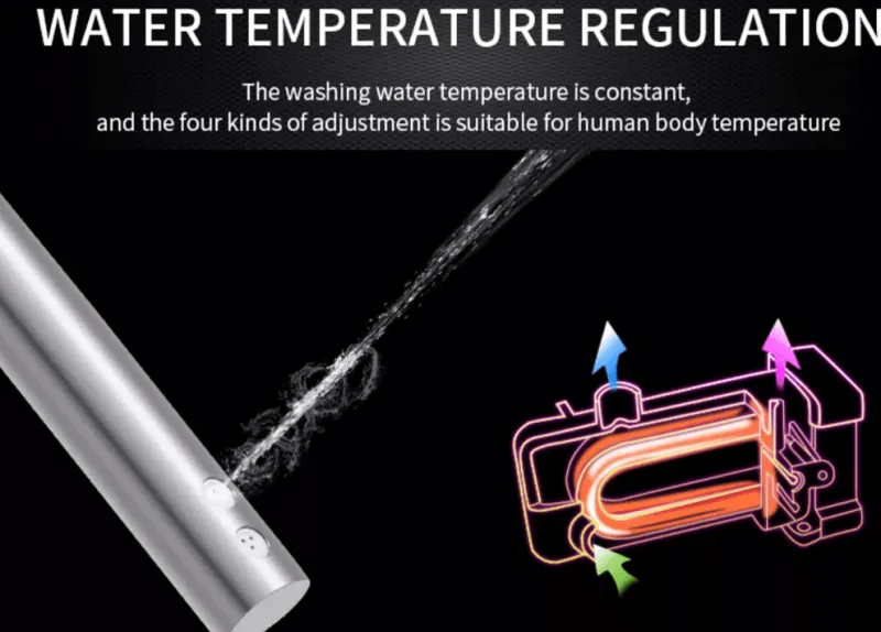 Tranquil Waters Badezimmer-Intelligente selbstreinigende Toilette – elegantes futuristisches Design