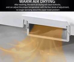 Tranquil Waters Badezimmer-Intelligente selbstreinigende Toilette – elegantes futuristisches Design