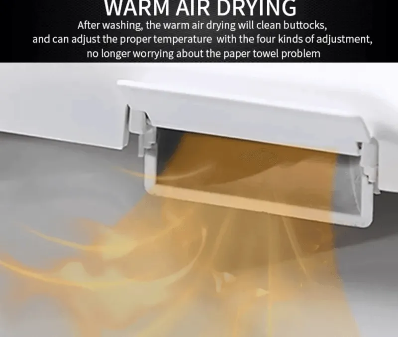 Tranquil Waters Badezimmer-Intelligente selbstreinigende Toilette – elegantes futuristisches Design