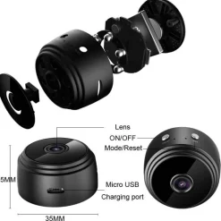 Comfort u0026 Style Gadgets Für Zuhause|Heimwerkzeuge-Intelligente WiFi-Mini-Überwachungskamera – Eye Guard-Überwachungskamera