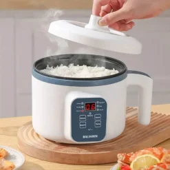 Decor Küche & Esszimmer-Intelligenter elektrischer Reiskocher – Automatisches Kochen zu Hause mit zwei Schichten leicht gemacht
