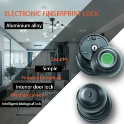 Comfort u0026 Style Gadgets Für Zuhause-Intelligenter Türknauf mit Fingerabdruck – Touch-Lock-System