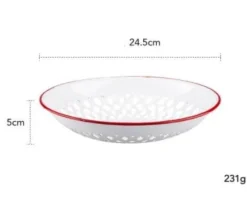 The Culinary Kit Küche & Esszimmer-Intelligentes Abtropftablett für Obst und Gemüse – Effizientes Küchenwerkzeug für frische Produkte