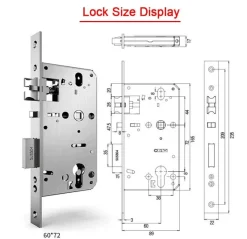 Comfort u0026 Style Gadgets Für Zuhause-Intelligentes Türschloss mit Fingerabdruck – Biometrisches schlüsselloses Zugangsschloss