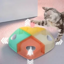 TailTrend Haustierzubehör|Haustierspielzeug-Interaktive Katzenspielzeugbox – spannendes, intelligentes Spielset