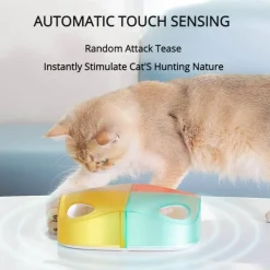 TailTrend Haustierzubehör|Haustierspielzeug-Interaktive Katzenspielzeugbox – spannendes, intelligentes Spielset