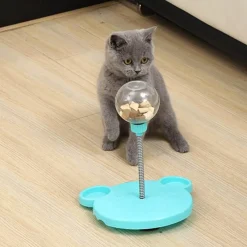 TailTrend Haustierspielzeug|Tierfütterung-Interaktiver Futterball für Haustiere – Spielzeug zur langsamen Fütterung für aktive Hunde