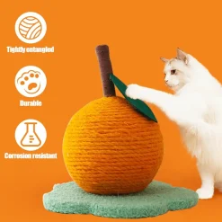 TailTrend Haustierzubehör|Haustierspielzeug-Interaktiver Katzenkratzbaum – Spielzeugbaum-Design