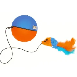 Furendo Reinigungswerkzeuge Für Haustiere|Haustierspielzeug-Interaktiver Katzenspielzeugball – Automatisches Laufspielzeug für Katzen