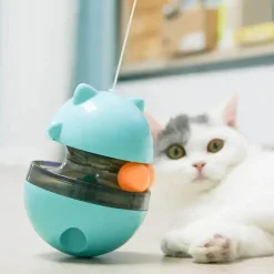 TailTrend Haustierspielzeug-Interaktiver Leckerli-Spender für Katzenspielzeug für spannenden Spielspaß