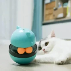 TailTrend Haustierspielzeug-Interaktiver Leckerli-Spender für Katzenspielzeug für spannenden Spielspaß