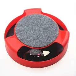 TailTrend Haustierzubehör|Haustierspielzeug-Interaktives Haustierspielzeug – Spannende Drehmaus für Katzen und Hunde