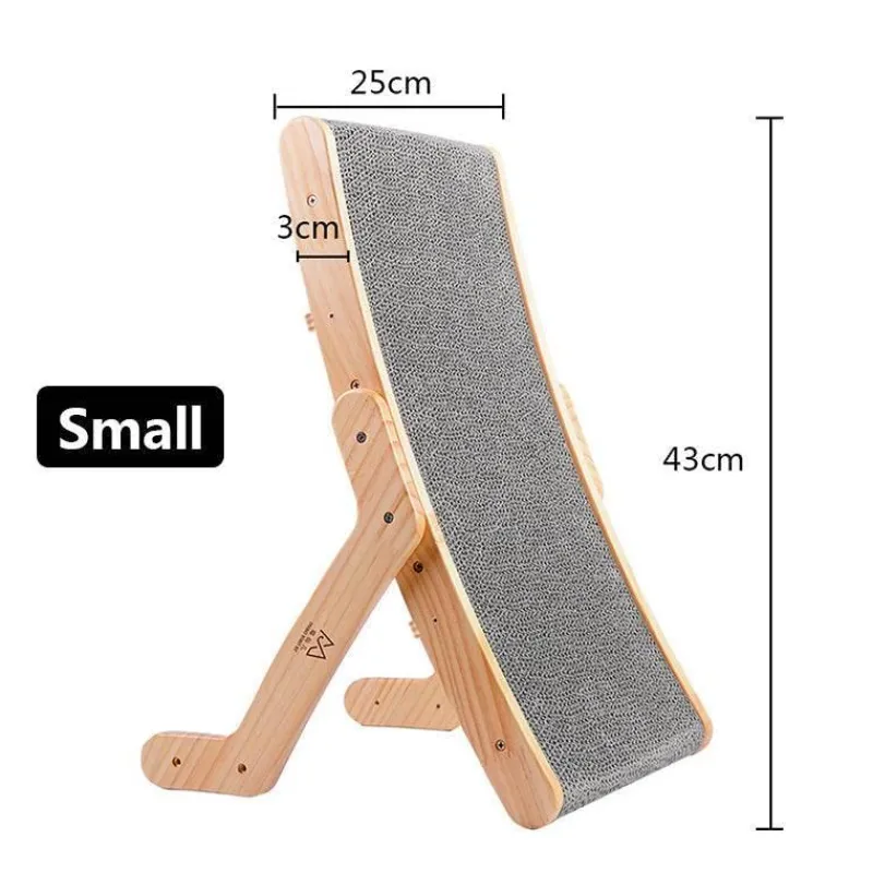 Decor Haustierzubehör|Haustierbetten-Interaktives Katzenkratzbett – Verspielte Lounge für Katzen