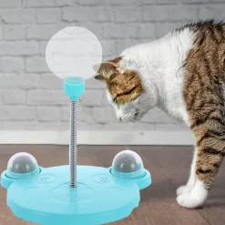 TailTrend Haustierzubehör|Haustierspielzeug-Interaktives Katzenspielzeug – Slow Feeder Puzzlespiel