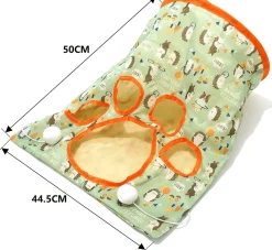 TailTrend Haustierspielzeug-Interaktives Katzentunnelspielzeug – spannende Spielröhre für aktive Katzen