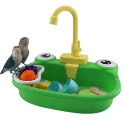 The Decor Haven Haustierzubehör|Küche & Esszimmer-Interaktives Küchenspülenspielzeug für Kinder – lustiges Spielset für kreatives Lernen