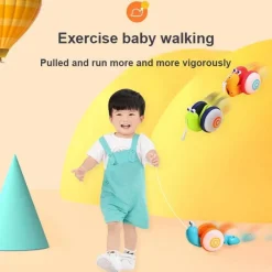 Kinder The Decor Haven Kinderwagen & Zubehör|Babyspielzeug-Interaktives Schneckenspielzeug – Pädagogisches Lernspiel für Kinder