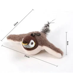 TailTrend Haustierzubehör|Reinigungswerkzeuge Für Haustiere-Interaktives Vogel-Katzenspielzeug – lustiges Spielzeug für Katzen