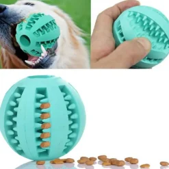 TailTrend Haustierzubehör|Haustierspielzeug-Interaktives Zahnspielzeug für Hunde – Zahnreinigungsball für Haustiere