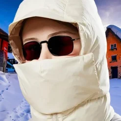 Wild u0026 Free Gear Fahrräder & Verkehr|Outdoor-Artikel-3-in-1-Winter-Gesichtsbedeckung – Kältefeste Kopfbedeckung