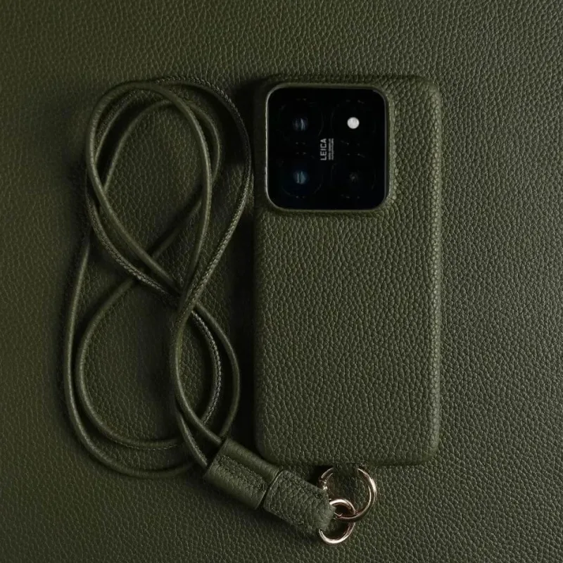 DecorOfficial Taschen & Geldbörsen|Elektronikgehäuse-iPhone-Hülle aus echtem Leder – luxuriöses Rindsleder-Design